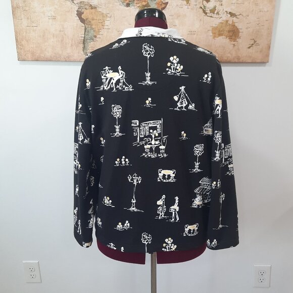 Vtg 90s French cartoons sweater - Koret brand - Picture 4 of 13